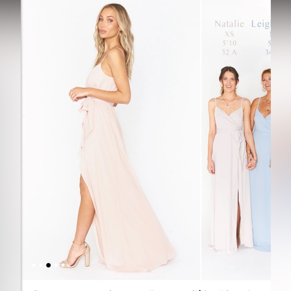 Show Me Your MuMu Wedding - Liz Maxi Bridesmaid Dress
Dusty Blush Crisp
Small - Picture 3 of 10